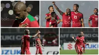 Ekspresi Sang Kapten Timnas Indonesia, Boaz Solossa