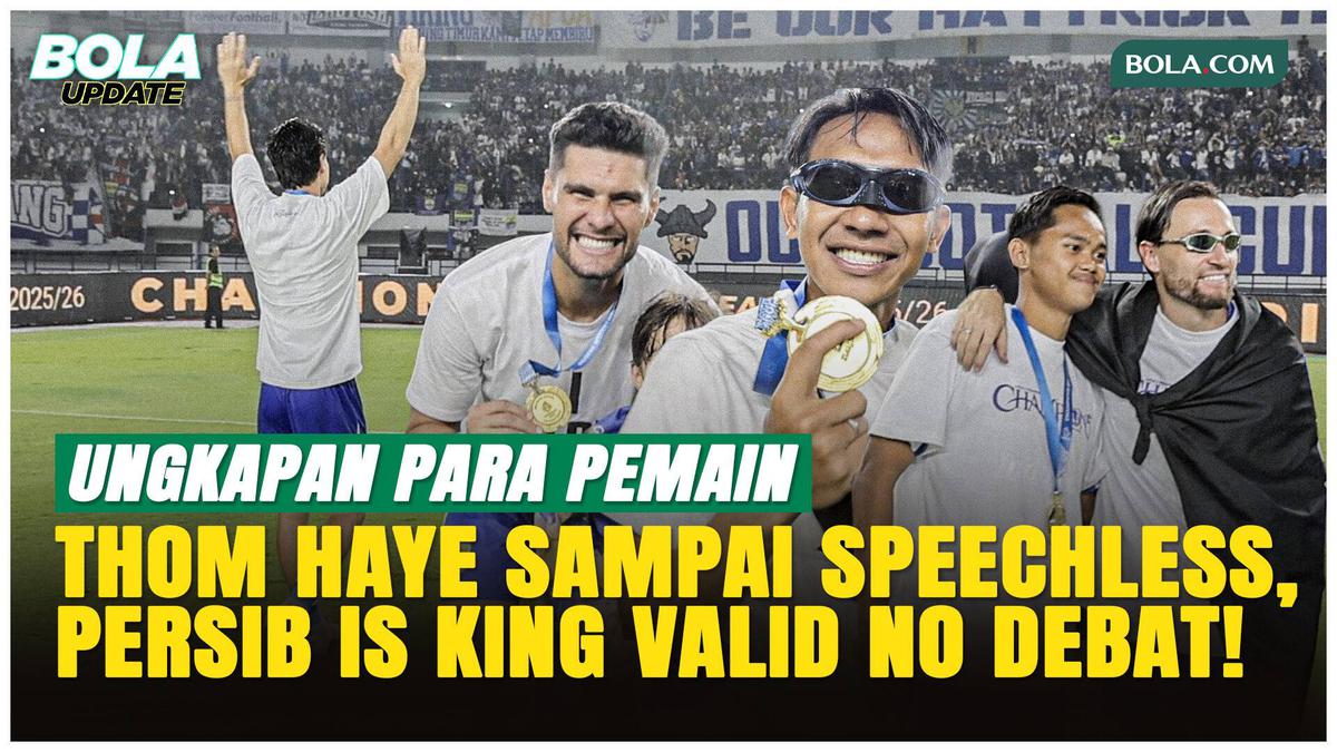 Ungkapan Bangga Pemain Persib Setelah Juara, Thom Haye Sampai Speechless!