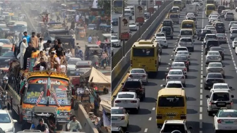 Ternyata bukan cuma Indonesia, negara lain yang melakukan mudik lebaran juga mengalami kemacetan.