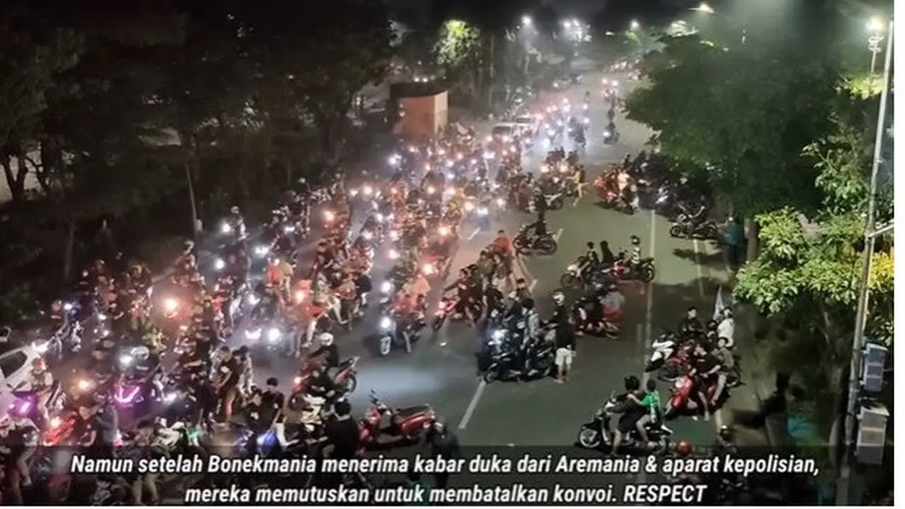 Turut Berduka, Bonek Batalkan Konvoi Menyambut Kemenangan Tim Persebaya