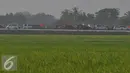 Jelang H-2 Lebaran, ribuan mobil terjebak macet panjang di jalan tol Cipali hingga tol Palikanci, Jawa Barat, Rabu (15/7/15).(Liputan6.com/Herman Zakharia)