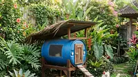 Cara Menyulap Drum Plastik Bekas Menjadi Kandang Ayam Anti Panas, Murah dan Tahan Lama