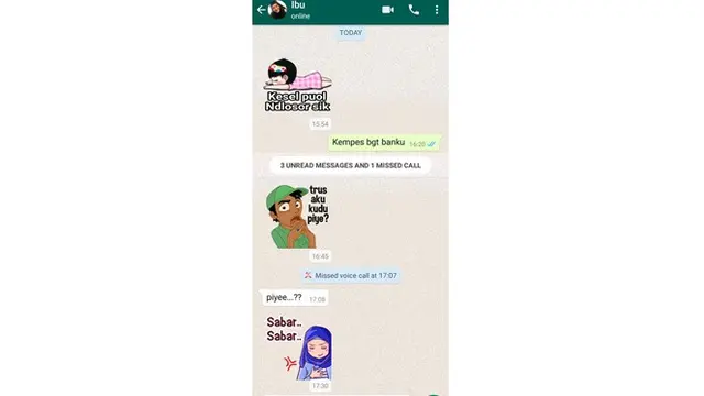 5 Chat Ibu ke Anak Ini Gaul Banget, Bikin Geleng Kepala