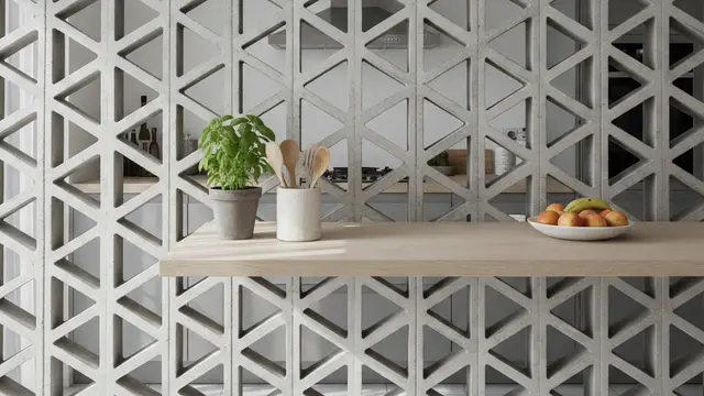 Roster Motif Geometris