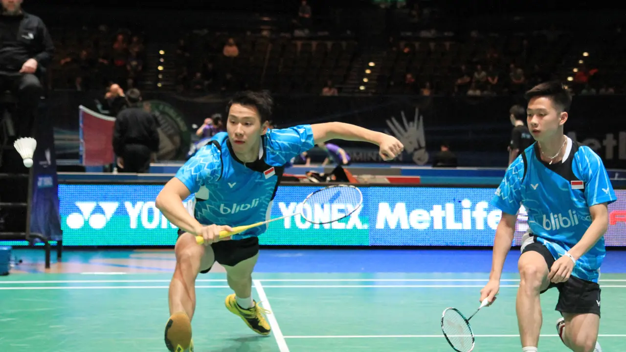 Ganda Putra Marcus Fernaldi Gideon/Kevin Sanjaya Sukamuljo
