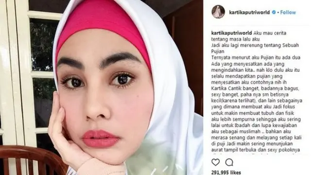Credit: @kartikaputriworld/gtr/Kapanlagi.com