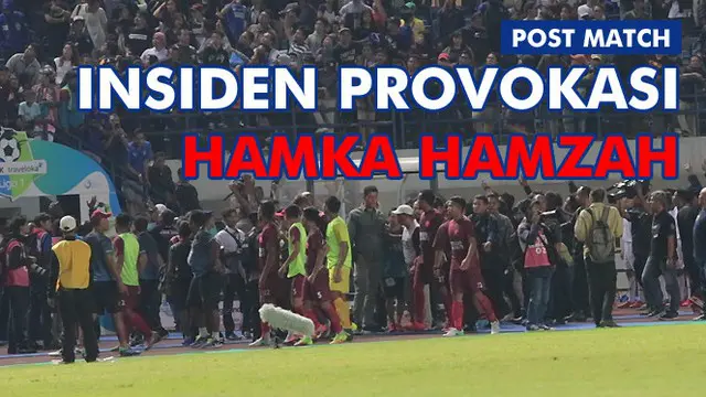 VIDEO: Hamka Hamzah Diduga Provokasi Bobotoh Persib Bandung
