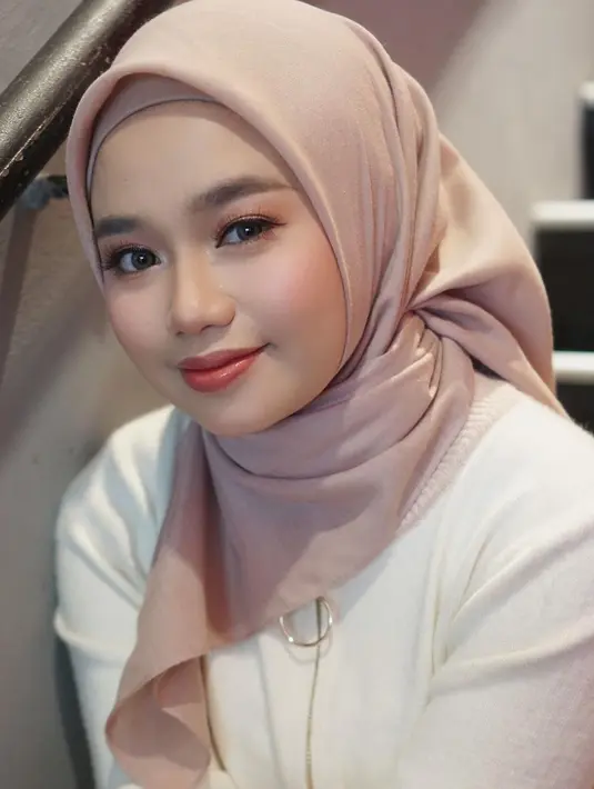 Bahkan ada netizen yang sempat dibuat pangling dengan penampilan berhijab dara berusia 23 tahun ini. (Liputan6.com/IG/@da4_aulia)