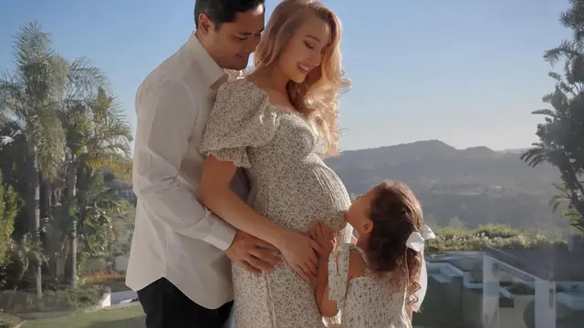 Varsha Strauss hamil kedua (Instagram/varshaadhikumoro)