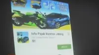 Satlantas Polres Jepara miliki aplikasi untuk mengecek data kendaraan. 