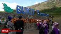 Suasana di sekitar bukit telettubies, Bromo, Probolinggo. (Times Indonesia/Happy L. Tuansyah)