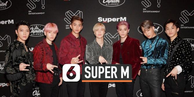 VIDEO: SuperM Berhasil Jual 314 Ribu Album di Tangga Lagu Billboard