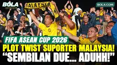 Plot Twist Suporter Malaysia, dari Euforia 6-0 hingga Kecewa Usai Indonesia Lolos ke Final FIFA ASEAN Cup 2026