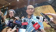 Ketua KPU Hasyim Asy'ari menyatakan bahwa rekapitulasi suara nasional untuk Provinsi Papua dan Papua Pegunungan ditunda hingga Rabu 20 Maret 2024. Saat ini, tersisa dua provinsi itu yang hasil rekapitulasinya belum disahkan KPU. (Merdeka.com)