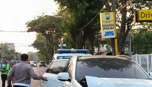 Detik-Detik Pengemudi Outlander Mabuk Tabrakan Beruntun Hingga Satu Orang Tewas