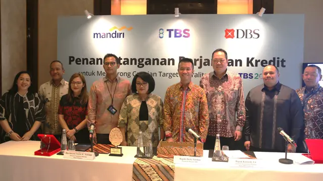 PT TBS Energi Utama Tbk (TOBA) atau TBS mendapatkan pinjaman USD 33 juta dari Bank Mandiri dan Bank DBS Indonesia. (Foto: DBS)