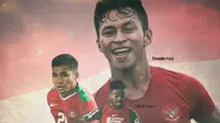 Timnas Indonesia - Osvaldo Haay, Yakob Sayuri, Asnawi Bahar (Bola.com/Adreanus Titus)