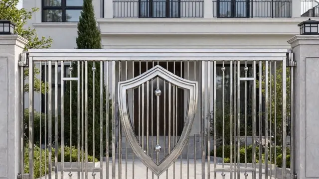 Inspirasi Model Pagar Stainless (AI Generated)