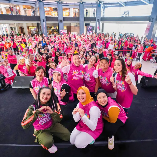 OMDC Zumba Party (Instagram/tya_ariestya)