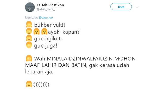 Cuitan kocak (Sumber: Twitter/alien_mars__)