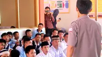 KPU mensosialisasikan Pemilu di Lapas Kelas IIB Purbalingga. (Foto: Liputan6.com/Dinkominfo PBG/Muhamad Ridlo).