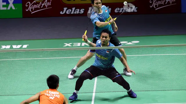 Mohammad Ahsan/Hendra Setiawan - Indonesia Open 2024 - Bulu Tangkis