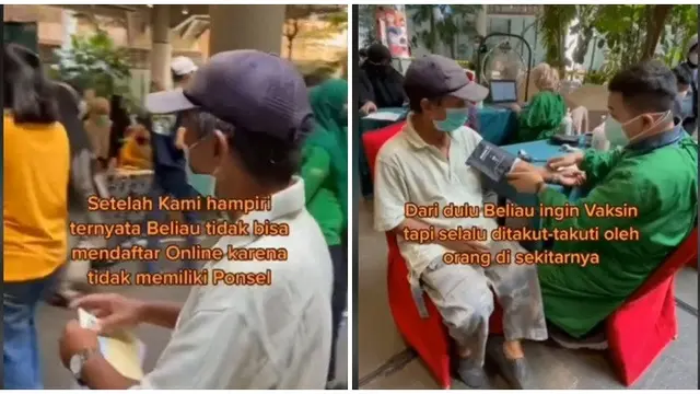 Kisah Kakek Rela Kayuh Sepeda 15 Km Demi Ikut Vaksinasi COVID-19 Ini Bikin Haru