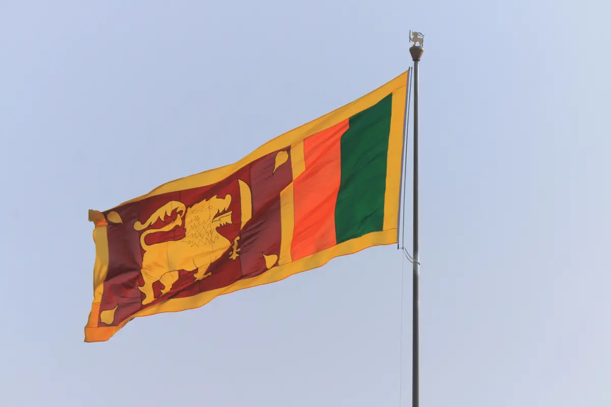 Ilustrasi Bendera Sri Lanka