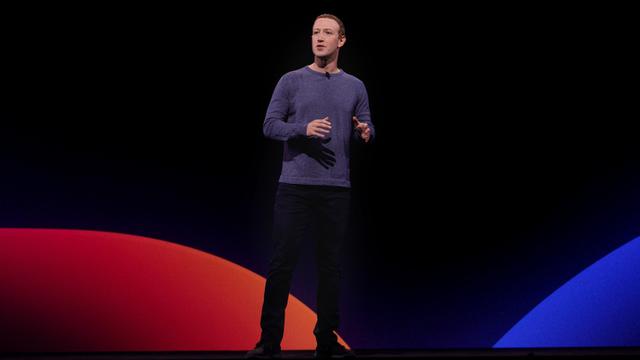 CEO Facebook Mark Zuckerberg di Ajang F8 pada 2019