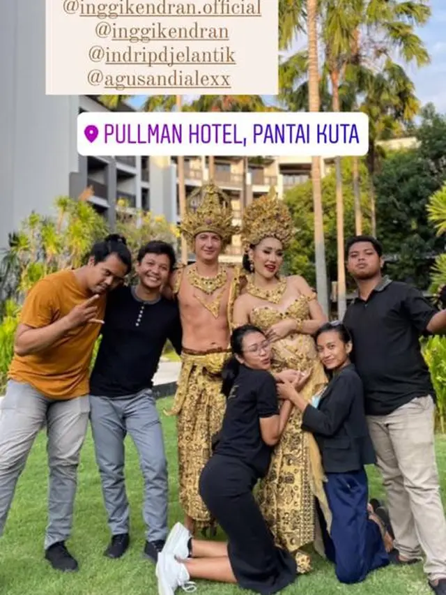 6 Momen Pemotretan Lucinta Luna dan Kekasih Barunya, Romantis