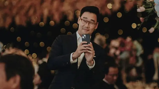 Potret Maudy Ayunda Kenakan Gaun Simple Elegan di Resepsi Putri Tanjung, credit: @maudyayunda