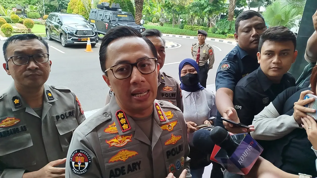 Kabid Humas Polda Metro Jaya, Kombes Pol Ade Ary Syam Indradi.