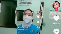 Salah Seorang Diduga Perawat di Sebuah Rumah Sakit Membuat Konten TikTok Bernada Pelecehan (Tangkapan Layar: https://twitter.com/AREAJULID/status/1531790663238373376/photo/1)