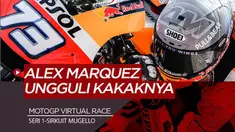 Berita Video Marc Marquez Dikalahkan Sang Adik di MotoGP Virtual Race