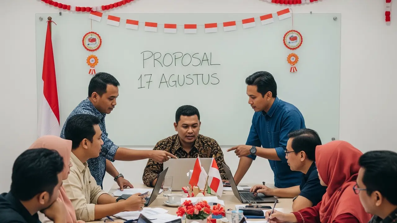 Contoh Anggaran Dana Proposal 17 Agustus (AI Generated)