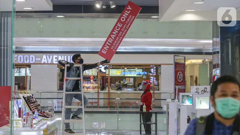 Mall di Jakarta Kembali Buka, Protokol Kesehatan Tetap Dijalankan Saat PSBB Transisi