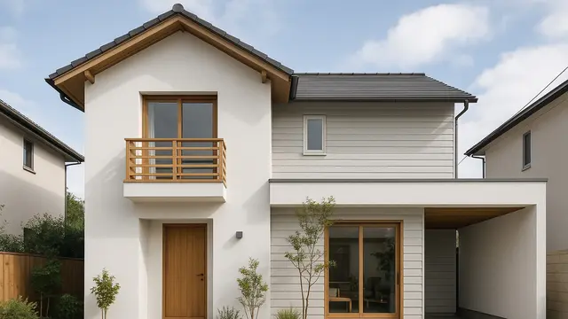 Model Rumah Tumbuh 2 Lantai yang Sederhana
