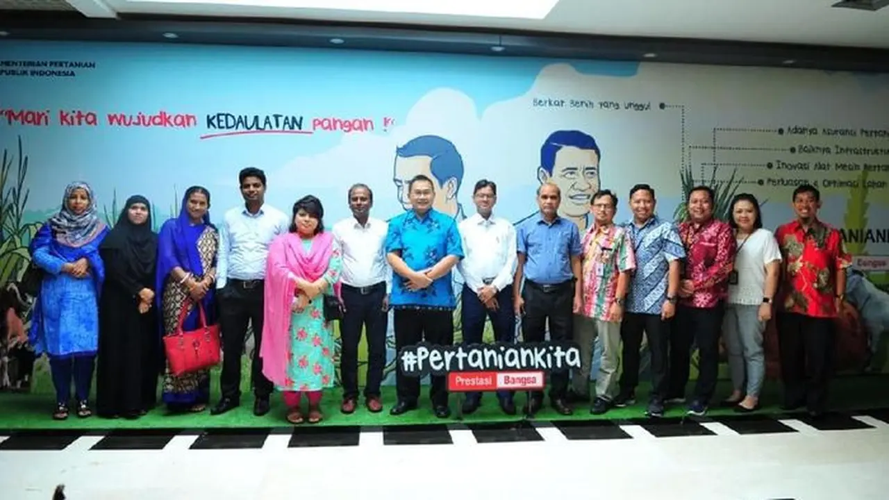 Bangladesh Tertarik Belajar Pengelolaan Informasi Pertanian Indonesia