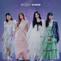 aespa x Crocs. Dok. Crocs