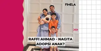 Pasangan artis top tanah air, Raffi Ahmad dan Nagita Slavina dikabarkan baru saja mengadopsi anak. Simak berita selengkapnya dalam video berikut!
