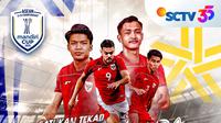 Para pencinta sepak bola di Tanah Air dapat menyaksikan seluruh laga melalui media multi-platform milik Emtek Media yang dipercaya sebagai official broadcaster ASEAN U-23 Championship Mandiri Cup 2025. Pertandingan nantinya akan ditayangkan SCTV, INDOSIAR, MOJI, platform OTT VIDIO, serta layanan TV Satelit berbayar NEX Parabola.&nbsp; (Istimewa)