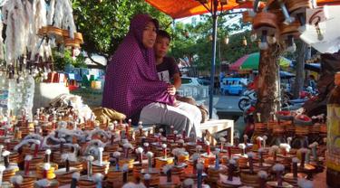 Jelang Idul Fitri, Penjual Lampu Tradisional Menjamur di Gorontalo
