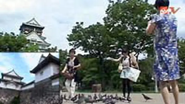Keindahan Kastil di Osaka
