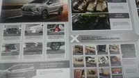 Brosur small MPV Mitsubishi (Istimewa)