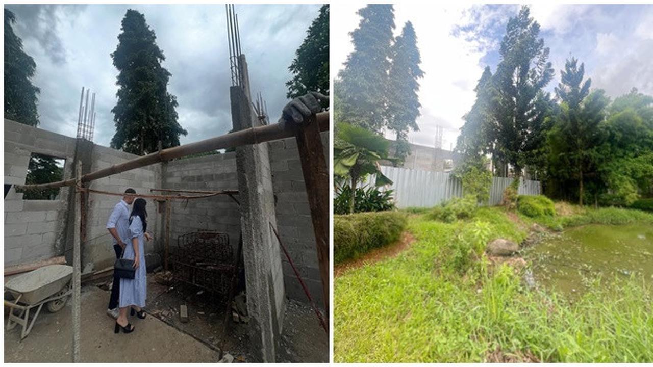 6 Potret Pembangunan Rumah Impian Asmirandah, Terletak di Samping Danau