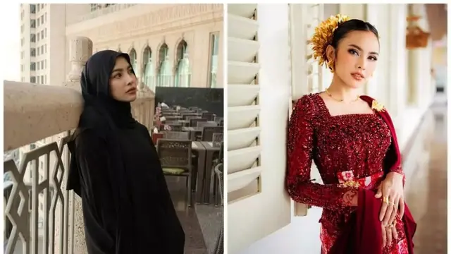 Potret Wajah Bare Face vs Makeup Mahalini. (instagram/mahaliniraharja)