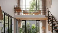 9 Gambar Rumah Minimalis Mezzanine, Maksimalkan Ruang Vertikal