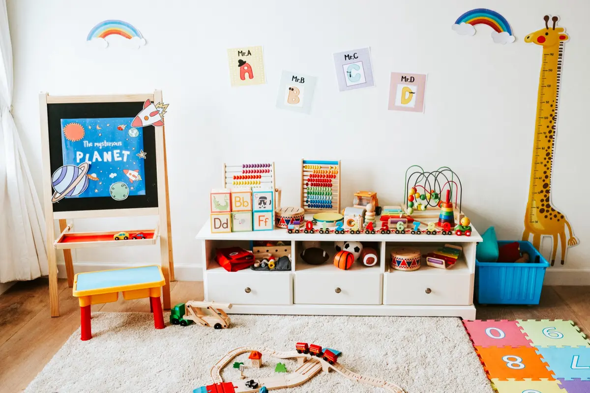 Ilustrasi day care, daycare, penitipan anak