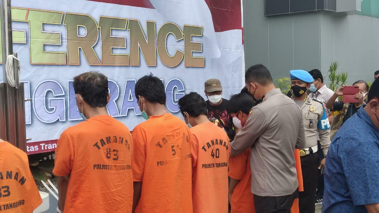 Pelaku pemerkosaan di Kabupaten Tangerang (Liputan6.com / Pramita Tristiawati)