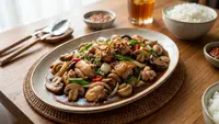 Resep Ayam Jamur Saus Tiram yang Gurih dan Empuk